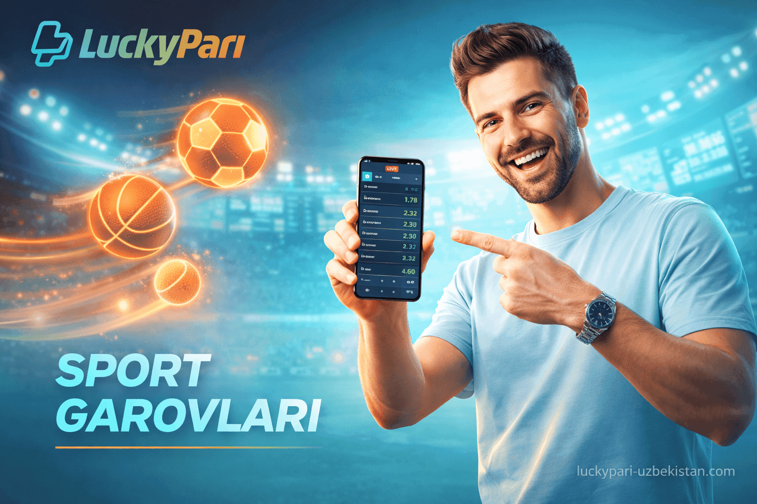 Erkak telefon bilan garov